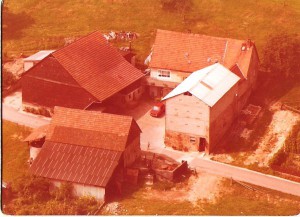 deutschland ferien, Zeltnerhof, Luftbild Bauernhof