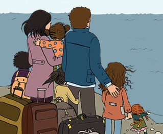 Mehr über den Artikel erfahren Flüchtlingskrise für Kinder erklärt