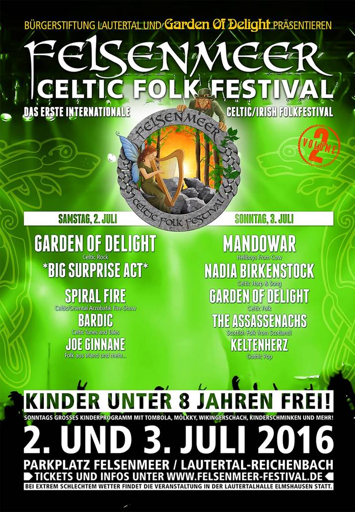 Read more about the article Felsenmeer Celtic Folk Festival 02.-03. Juli 2016